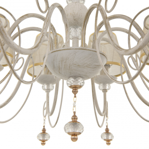 Подвесная люстра Arte Milano 347620/10 WT+G изображение в интернет-магазине Cramer Light фото 10