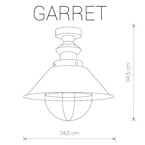 Потолочный светильник Nowodvorski Garret 9247 изображение в интернет-магазине Cramer Light фото 2