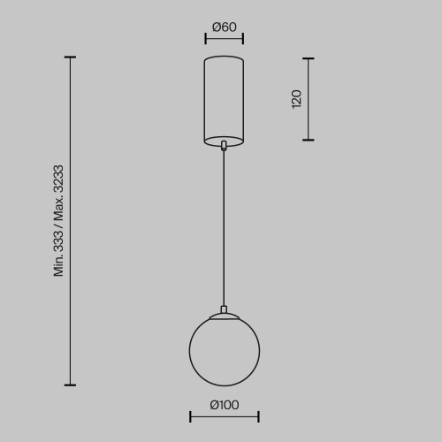 Подвесной светильник Maytoni Yora MOD464PL-L5BSK изображение в интернет-магазине Cramer Light фото 7