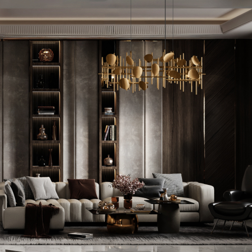 Подвесная люстра Loft IT Escama 10396/850R изображение в интернет-магазине Cramer Light фото 9