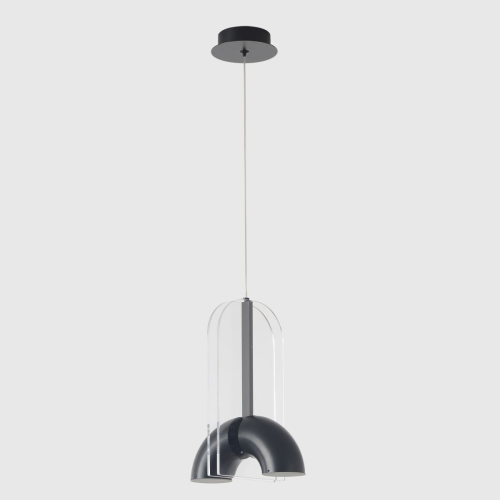 Подвесной светильник Crystal Lux ELEMENT SP12W LED BLACK изображение в интернет-магазине Cramer Light фото 2