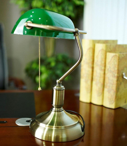 Настольная лампа Lumina Deco Banker LDT 305 GR изображение в интернет-магазине Cramer Light фото 4