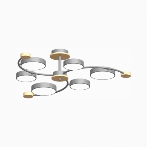 Люстра на штанге LED4U L3207-840 GR изображение в интернет-магазине Cramer Light