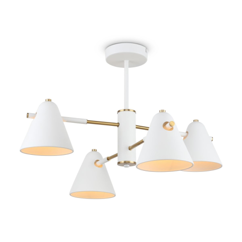 Люстра на штанге Freya Cozy FR5211PL-04W изображение в интернет-магазине Cramer Light