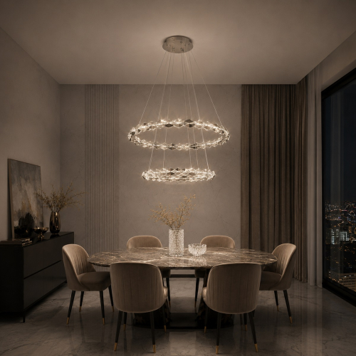 Подвесная люстра ST Luce Diamanta SL6009.103.02 изображение в интернет-магазине Cramer Light фото 6
