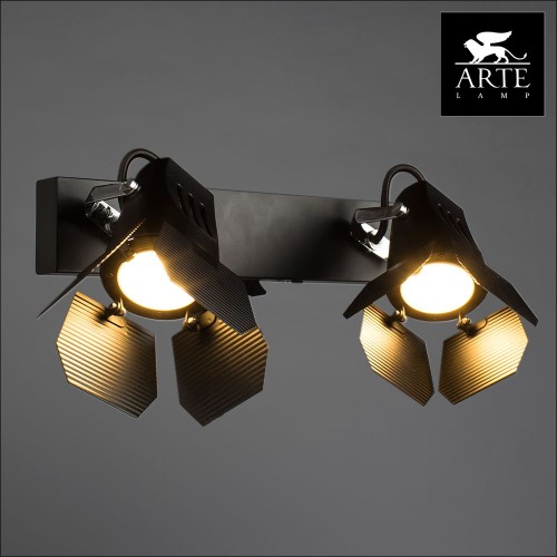 Спот Arte Lamp Cinema A3092AP-2BK изображение в интернет-магазине Cramer Light фото 3