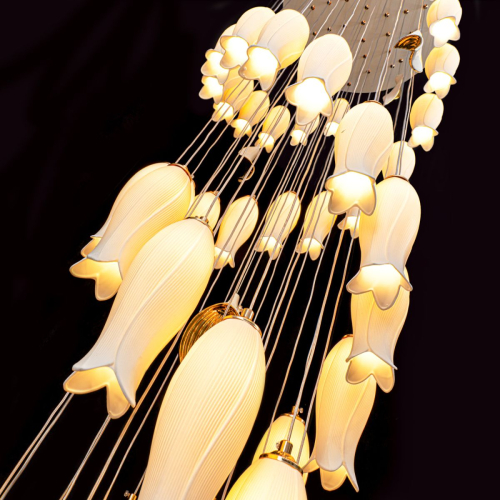 Подвесная люстра Modelux ML.8868.48 WH изображение в интернет-магазине Cramer Light фото 4