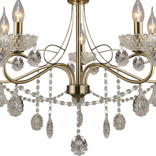 Подвесная люстра Reluce 01487-0.4-05 AB изображение в интернет-магазине Cramer Light фото 2