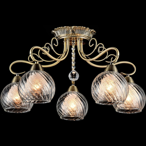 Потолочная люстра Freya Nella FR2662-PL-05-BZ изображение в интернет-магазине Cramer Light фото 3