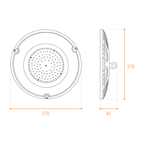 Промышленный светильник Wolta UFO-100W/01 изображение в интернет-магазине Cramer Light фото 5