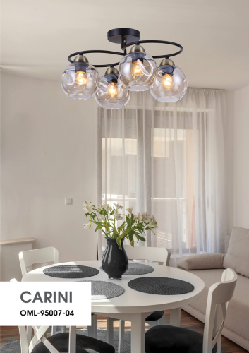Потолочная люстра Omnilux Carini OML-95007-04 изображение в интернет-магазине Cramer Light фото 3