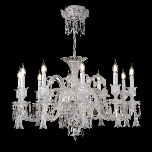 Подвесная люстра Crystal Lux VERSAILLES SP10 CHROME изображение в интернет-магазине Cramer Light фото 5