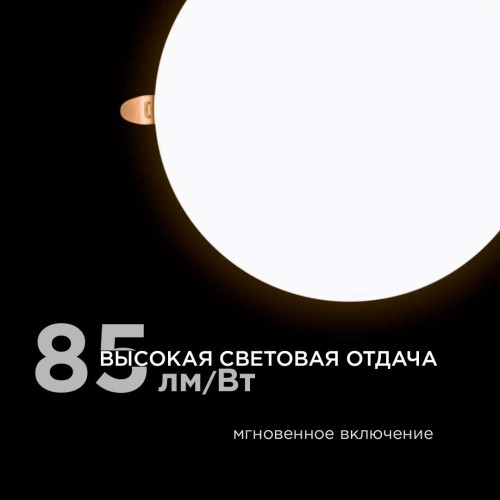 Встраиваемая светодиодная панель безрамочная Apeyron FLP 06-110 изображение в интернет-магазине Cramer Light фото 18