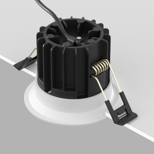 Встраиваемый светильник Maytoni Round DL058-12W2.7K-W изображение в интернет-магазине Cramer Light фото 6