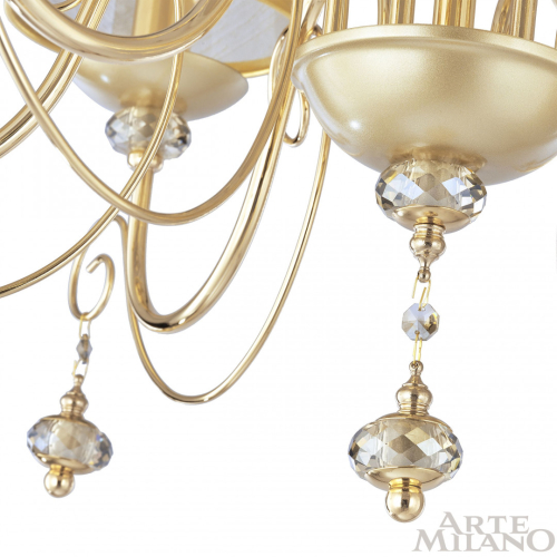 Подвесная люстра Arte Milano 347620/8 FGD изображение в интернет-магазине Cramer Light фото 6