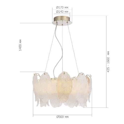 Подвесная люстра ST Luce Lightsome SL6135.203.01 изображение в интернет-магазине Cramer Light фото 6