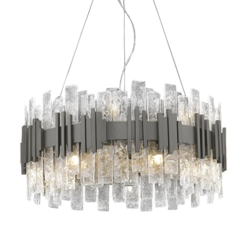 Подвесная люстра Delight Collection P68073-14 silver изображение в интернет-магазине Cramer Light
