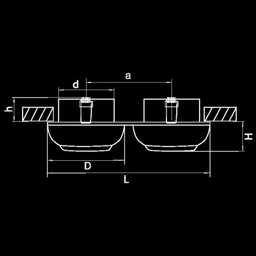 Встраиваемый светильник Lightstar Ocula 011834 изображение в интернет-магазине Cramer Light фото 2