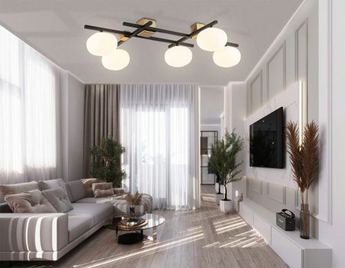 Потолочная люстра Ambrella Light High Light Modern LH51015 изображение в интернет-магазине Cramer Light фото 7
