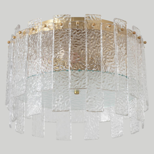 Потолочный светильник Crystal Lux RICARDO PL5 BRASS изображение в интернет-магазине Cramer Light фото 6