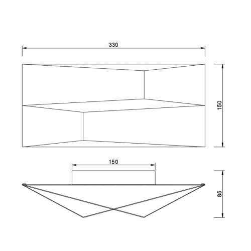 Настенный светильник Mantra Fuji 8158 изображение в интернет-магазине Cramer Light фото 3