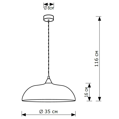 Подвесной светильник LightHall Rayzar LH032082 изображение в интернет-магазине Cramer Light фото 3