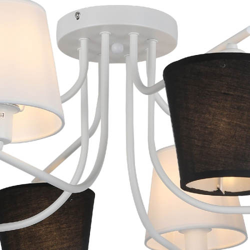 Потолочная люстра Illumico IL8135-8COU-79 WH Base изображение в интернет-магазине Cramer Light фото 3