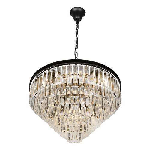 Подвесная люстра iLamp Triumph 6101-800 BK изображение в интернет-магазине Cramer Light фото 2