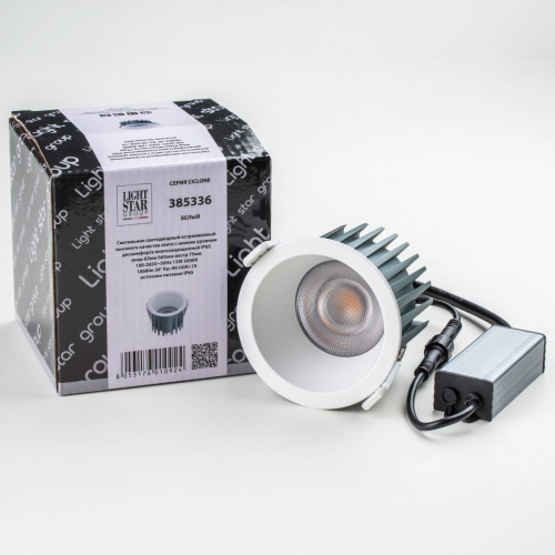 Встраиваемый светильник Lightstar Ciclone 385336 изображение в интернет-магазине Cramer Light фото 8