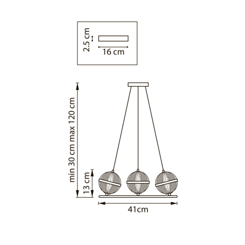 Подвесная люстра Lightstar Acrile G9 737033 изображение в интернет-магазине Cramer Light фото 2
