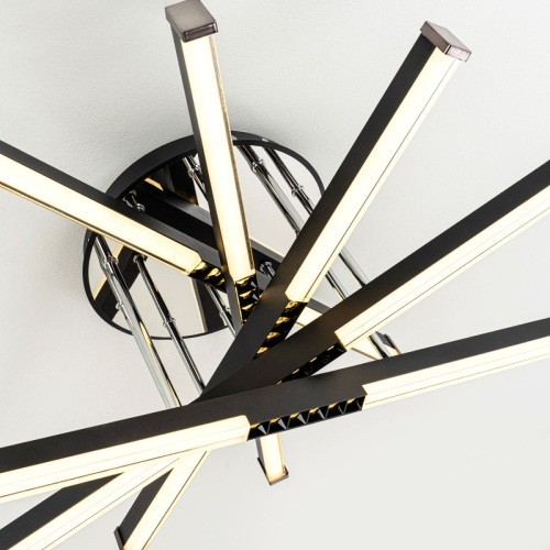 Потолочный светильник Modelight MDL.9371.600CL BK изображение в интернет-магазине Cramer Light фото 5