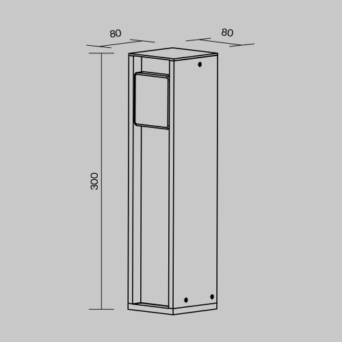 Уличная розетка Maytoni Socket O459FL-GF01SC дополнительное фото фото 7