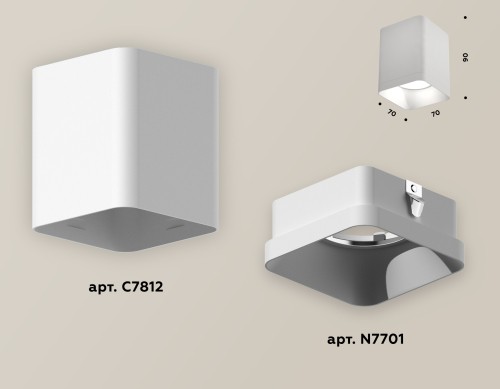 Накладной светильник Ambrella Light Techno XS7812001 (C7812, N7701) изображение в интернет-магазине Cramer Light фото 3