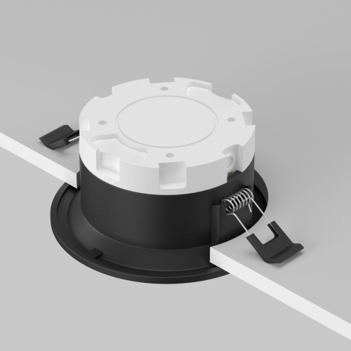 Встраиваемый светильник Maytoni Technical Slim DL027-GX53-B изображение в интернет-магазине Cramer Light фото 6