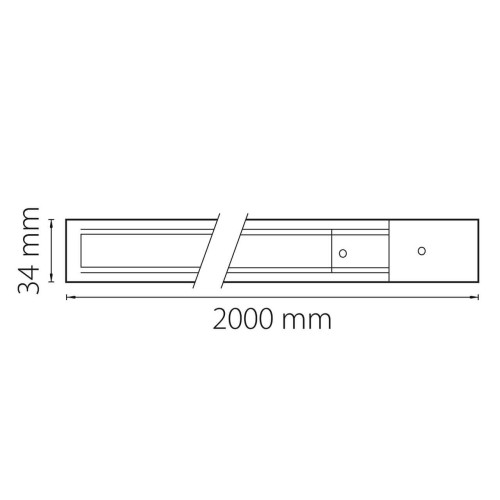 Шинопровод однофазный Lightstar Barra 502025 изображение в интернет-магазине Cramer Light фото 2