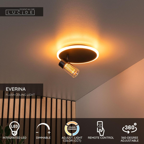 Потолочный светильник Lucide Everina 00131/23/30 изображение в интернет-магазине Cramer Light фото 3