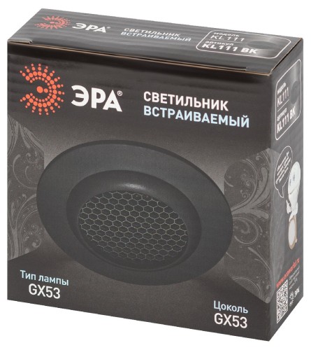 Встраиваемый светильник Эра KL111 BK Б0061535 изображение в интернет-магазине Cramer Light фото 6