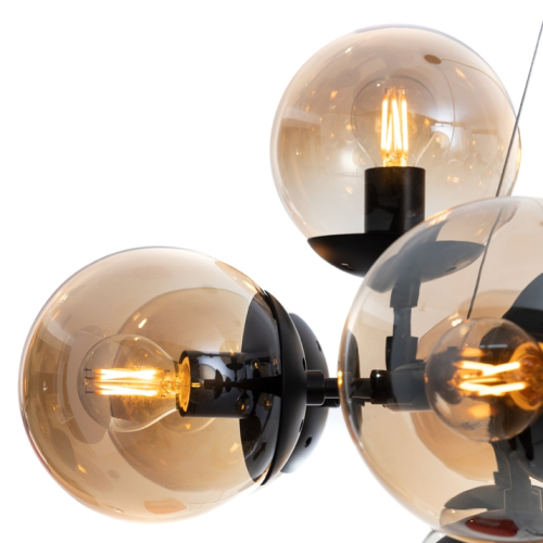 Подвесная люстра Arte Lamp A1664SP-25BK изображение в интернет-магазине Cramer Light фото 4