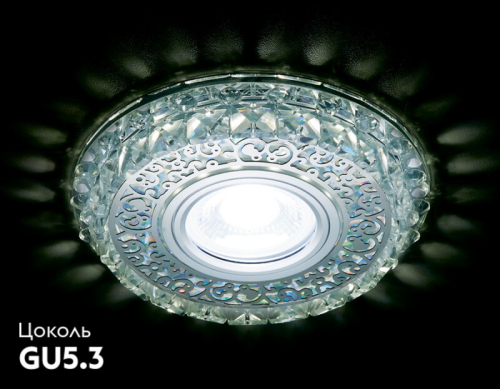 Встраиваемый светильник Ambrella Light S393 CH изображение в интернет-магазине Cramer Light фото 2