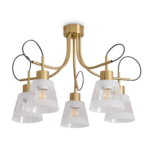 Потолочная люстра Freya Caramel FR5522PL-05BS изображение в интернет-магазине Cramer Light фото 5