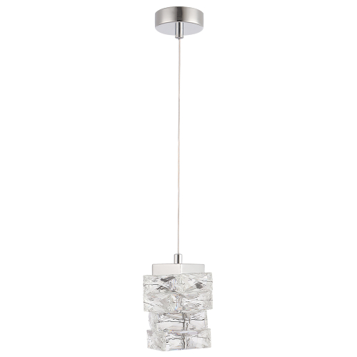 Подвесной светильник Crystal Lux ROLANDO SP1.1 CHRONE изображение в интернет-магазине Cramer Light фото 3