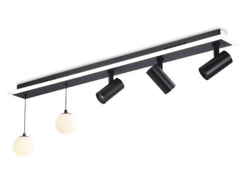 Потолочная люстра Ambrella Light Comfort LineTech FL66202 изображение в интернет-магазине Cramer Light