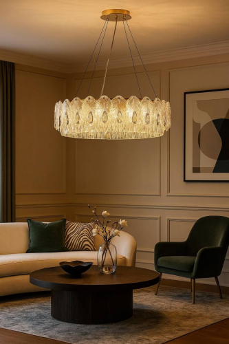 Подвесная люстра Modelux ML.7445.500 GD изображение в интернет-магазине Cramer Light фото 3