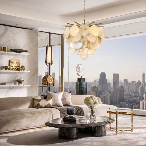 Подвесная люстра Loft IT Lolly 10492/600 Champagne изображение в интернет-магазине Cramer Light фото 7