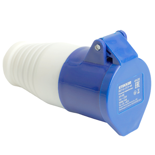 Розетка переносная Stekker RST16-213-44 49438 дополнительное фото