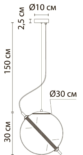 Подвесной светильник Arte Lamp Нolly A3230SP-1PB изображение в интернет-магазине Cramer Light фото 3