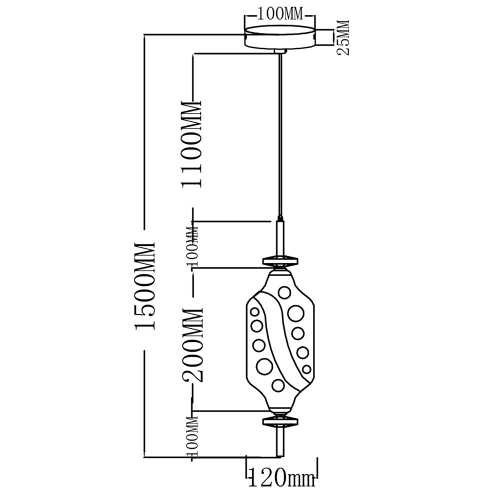 Подвесной светильник Moderli Tale V10909-PL изображение в интернет-магазине Cramer Light фото 6