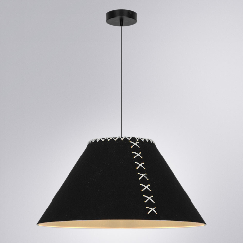 Подвесной светильник Arte Lamp Fleece A7092SP-1BK изображение в интернет-магазине Cramer Light фото 2