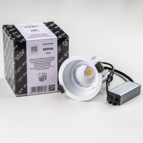 Встраиваемый светильник Lightstar Ciclone 385046 изображение в интернет-магазине Cramer Light фото 3