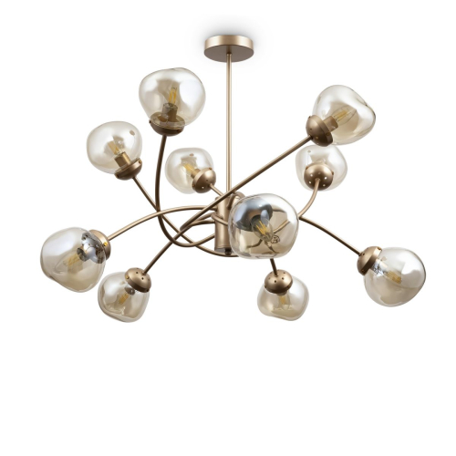 Люстра на штанге Freya Volani FR8017PL-10MG изображение в интернет-магазине Cramer Light фото 4